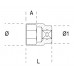 3/4 Drive 6PT Flank Socket 50mm